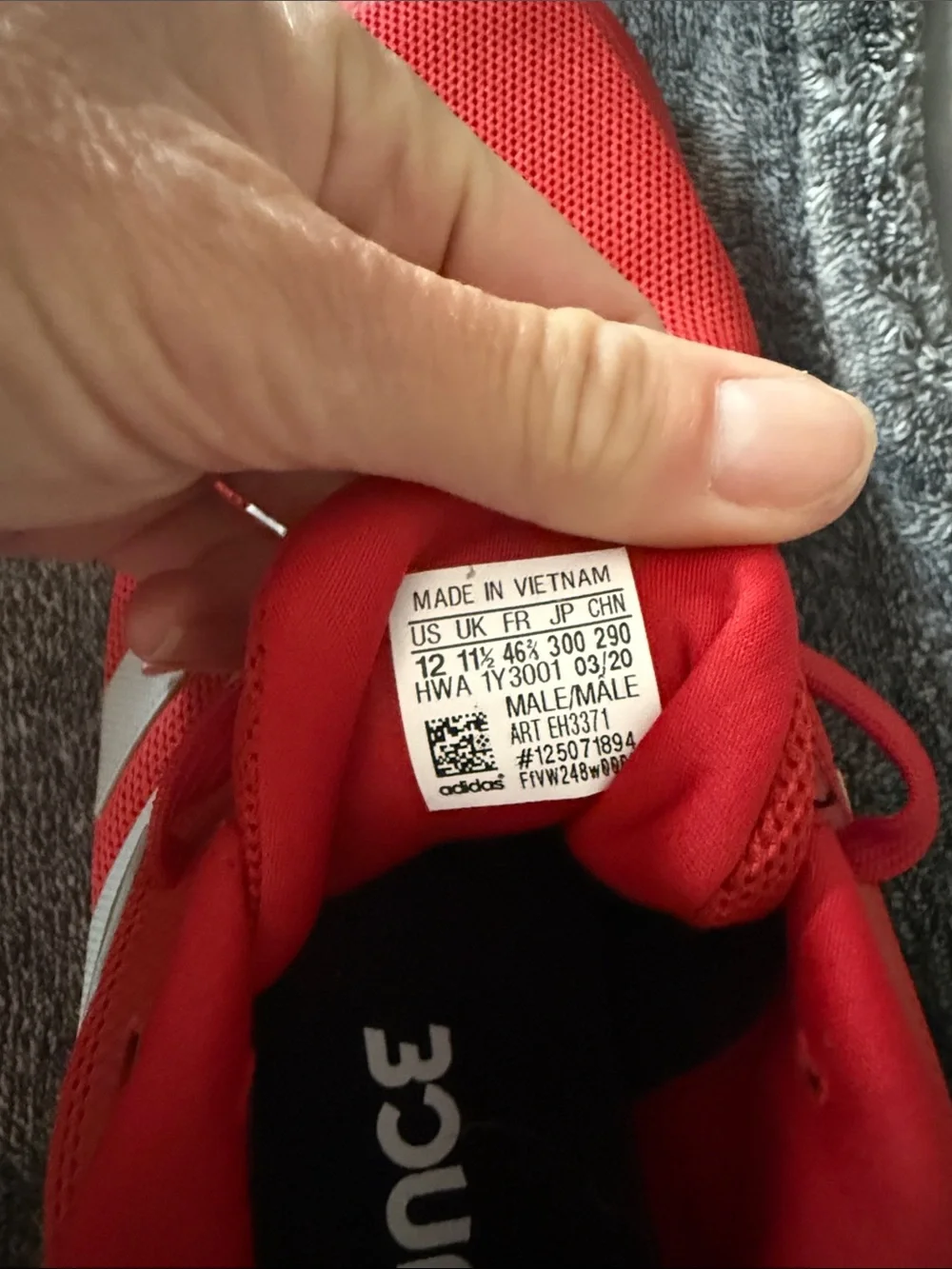 Adidias Edge Gameday Team Power Red (EH3371)